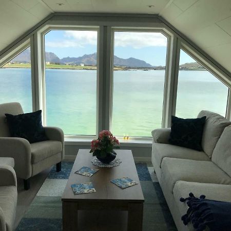 Luxurious Cabin By The Waterfront Leknes Ngoại thất bức ảnh